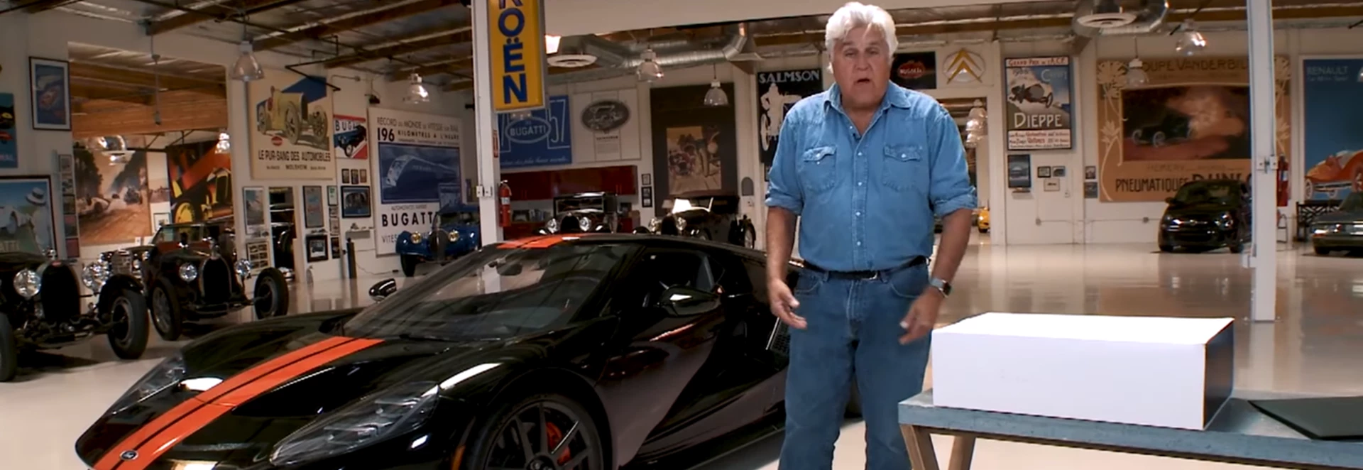 Jay Leno Buys Several Expensive Options on his 2017 Ford GT 